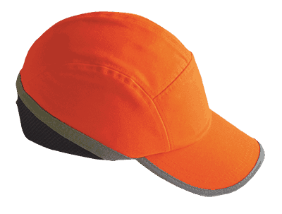 Head protection - hi vis bump cap