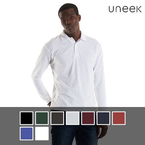 Unisex Longsleeve Polo Shirts