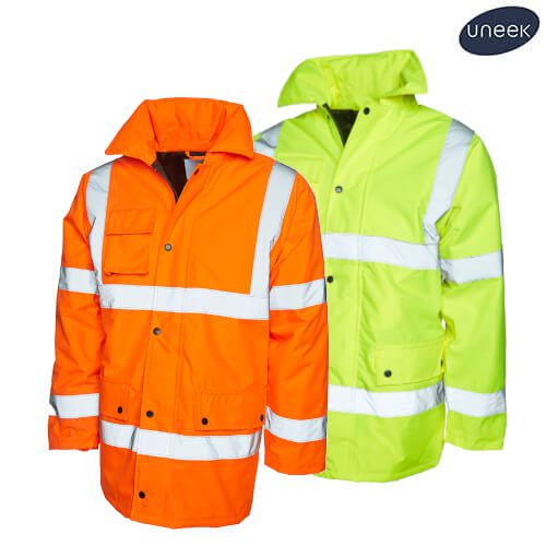 Safety coat - hi-vis jacket