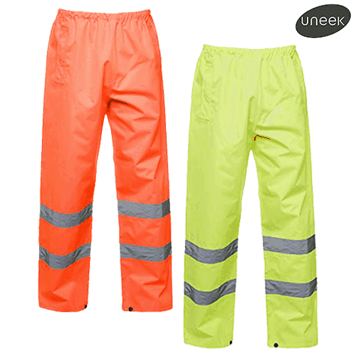 Workwear - Hi-Vis Showerproof Trousers