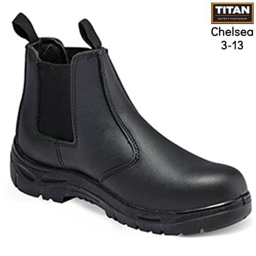 Steel toe cap - Safety Chelsea Boots