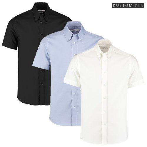 Mens Tailored Fit Oxford Shirt