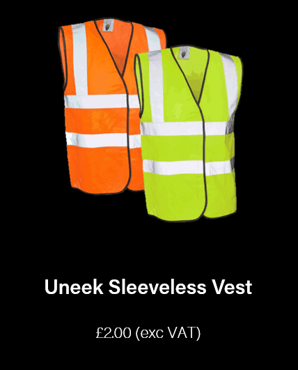 Uneek sleeveless vest