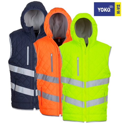 Ladies Kensington Hi Vis Bodywarmer - hi-vis gilet