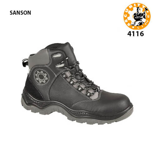 Footwear - Black Safety Boots
