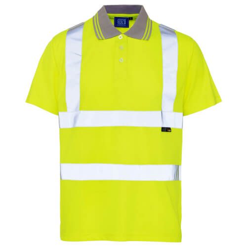 Hi visibility workwear - Reflective Polo Shirt
