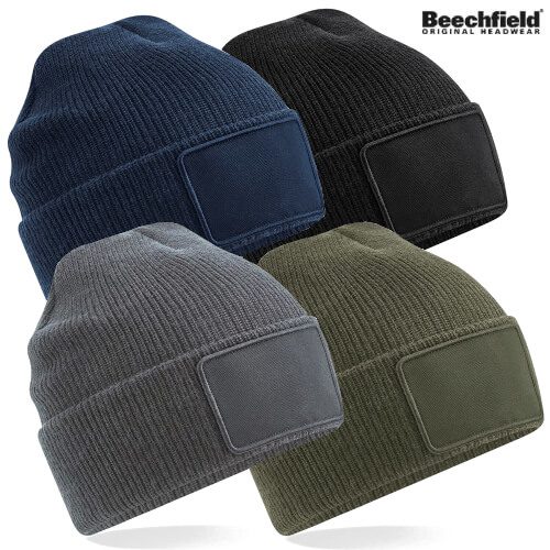 Thinsulate Beanie Hat With Removable Patch