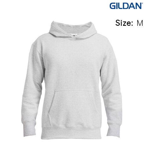 Gildan Ash Hooded Sweatshirt