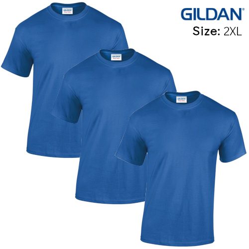Heavy Cotton Royal Blue T-Shirts