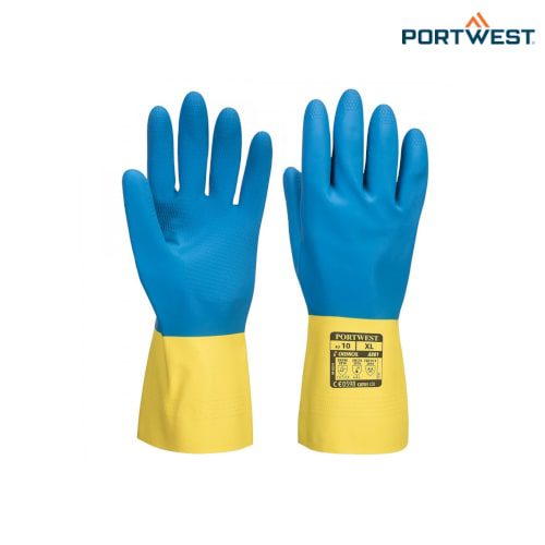 Work gloves - Double Dipped Latex Gauntlet