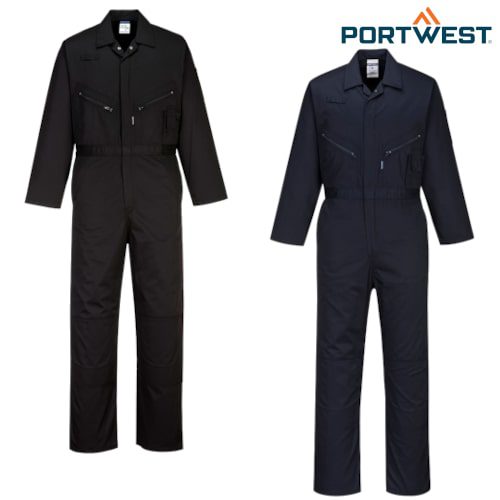 Workwear - Boiler Suit With Knee Pads - Coverall