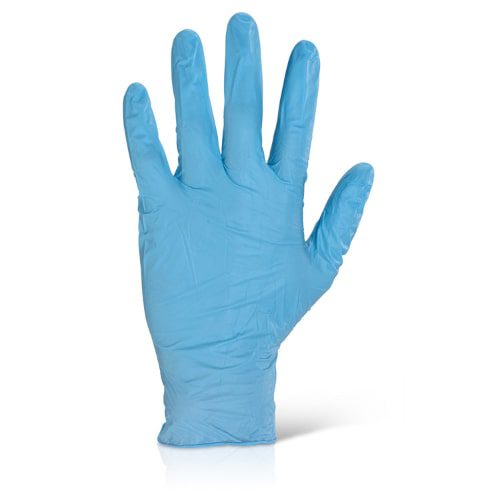 EESWIFT Blue Nitrile Gloves