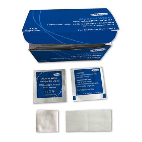 Pre-Injection Wipes 100