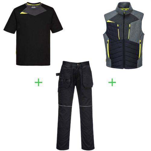 Portwest T-Shirts + Body Warmer + Work Trousers