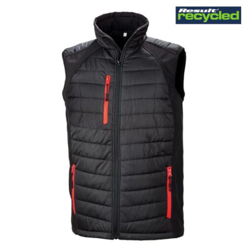 Compass padded softshell gilet